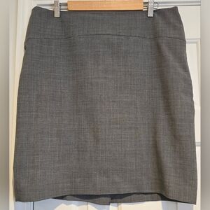 Women's The Limited Size 14 Grey Pencil Mini Skirt